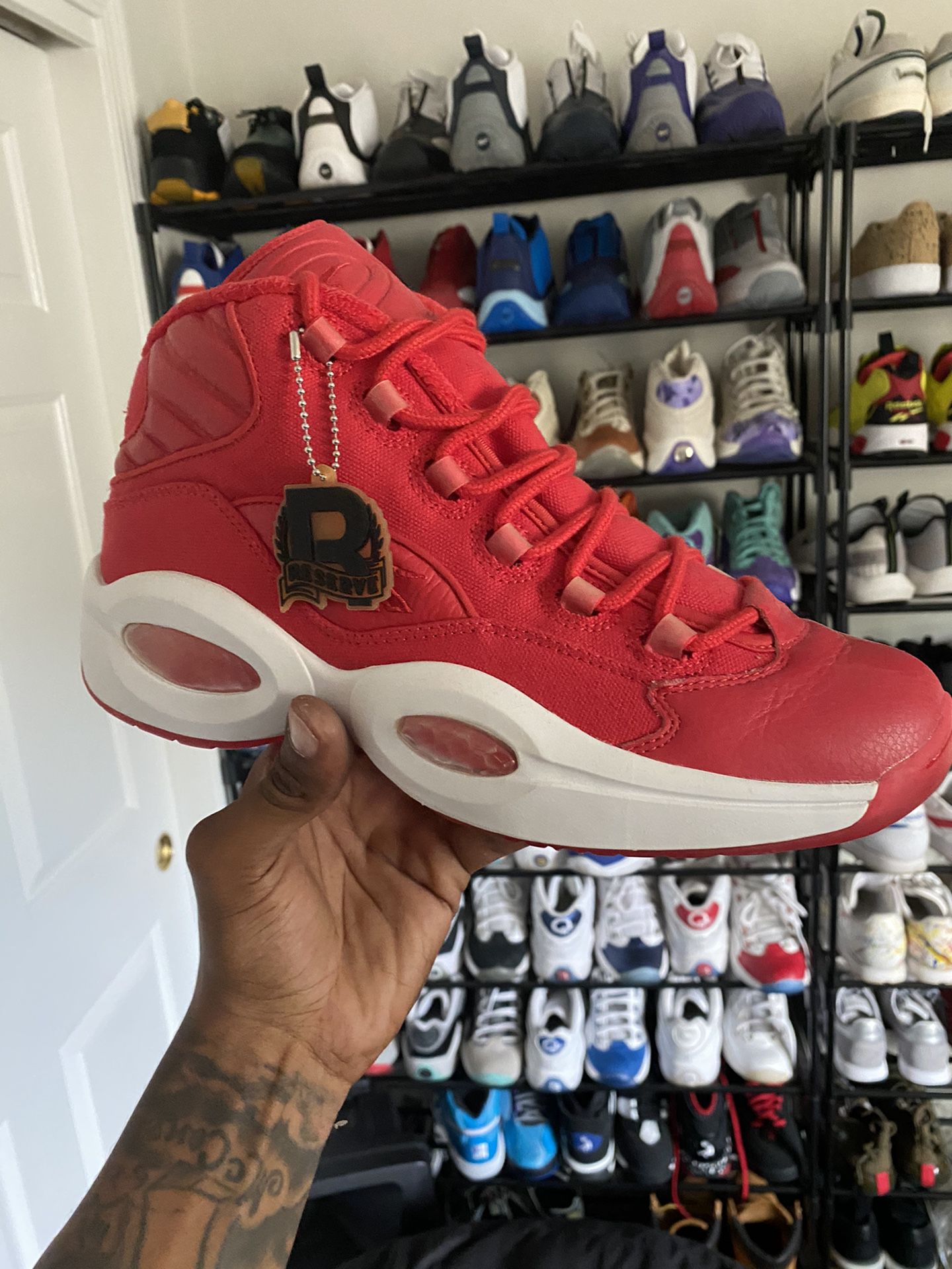 Reebok Question ‘Red Canvas’