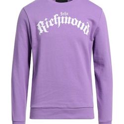 John Richmond Lavender Crew Neck Sweater
