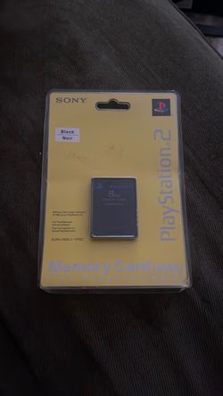 Sony PlayStation 2 Memory Card 8MB Black