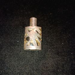 Sterling Silver Vintage Filigree Perfume Bottle