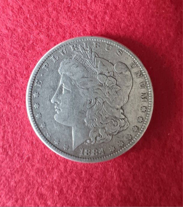 1884 Morgan Dollar 