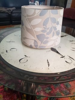 Large Canvas Lamp Shade