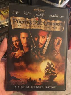 Pirates of the Caribbean - Curse of the Black Pearl. 2 DVD set