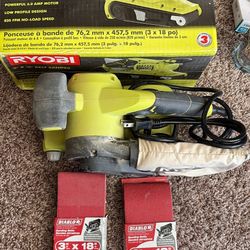 Ryobi 3”x18” Belt Sander