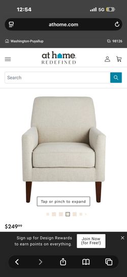 Emilia Accent Chair, Taupe