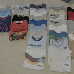 Lot Of 4T Boys Shirts