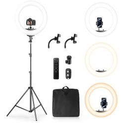 22" Ring Light W Tripod