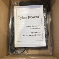 Cyber Power D-cell Battery Holder 