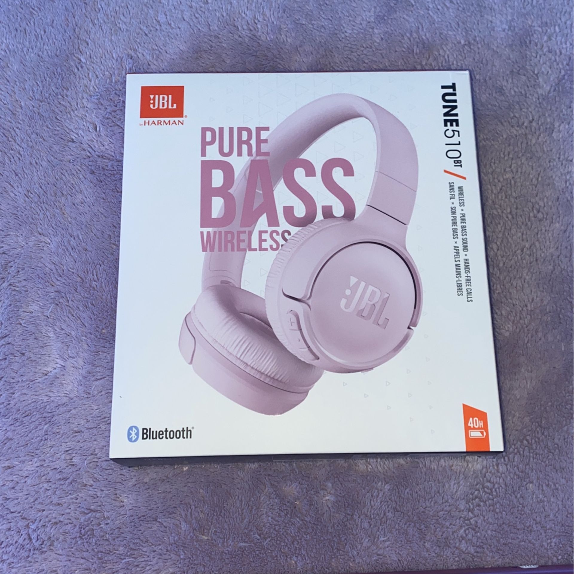 JBL TUNE 510 Wireless HEADPHONES 