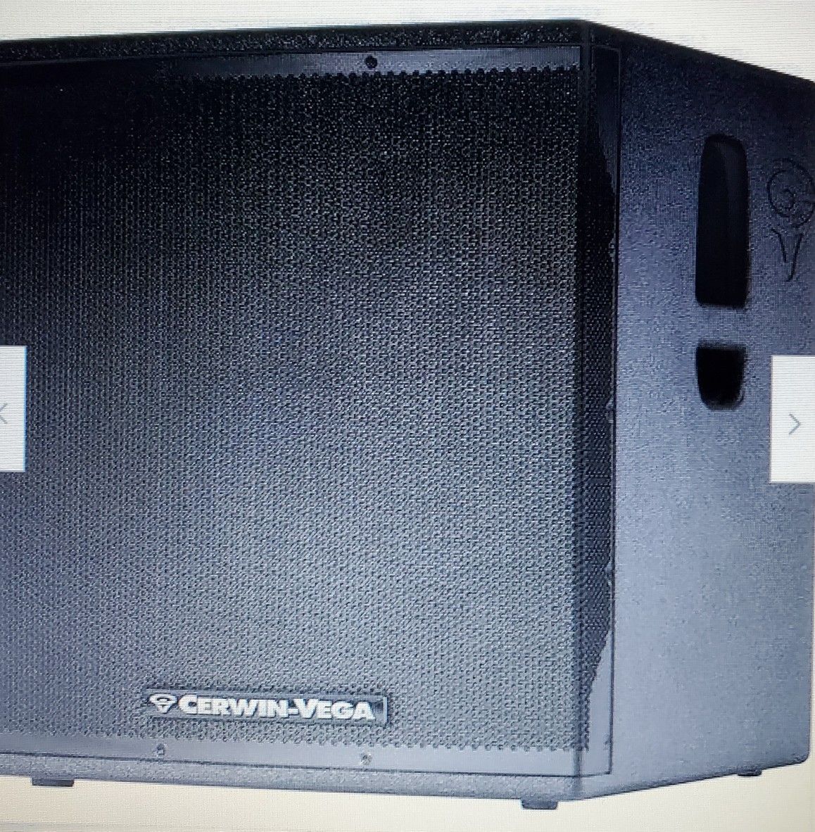 Cerwin Vega CVX-18S Powered 2000 Watt 18 Inch Subwoofer