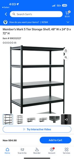 Metal Heavy duty shelf