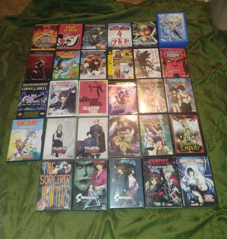 Trade Anime And Cartoons DVD Ultra HD Collection