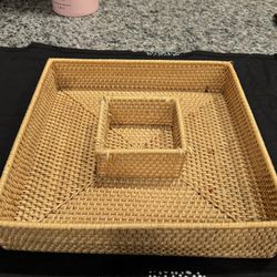 Wicker Box/Organizer 