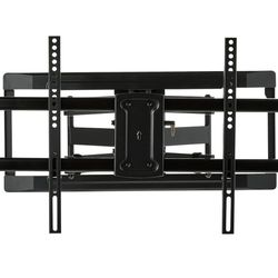 Full Motion TV Wall Mount for 50 to 86 TVs, UL Listed, Swivel ±45°, up to +15/-15°Tilting
