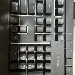 Corsair RGB keyboard