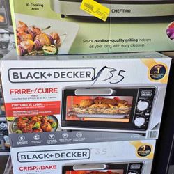 Black & decker air fryer tester oven