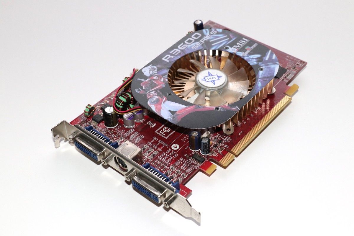 MSI Radeon HD 3650 ATI HD3650 512MB GDDR2 PCI-E 2.0 x16 Video Graphics Card R3650T2D512OC/D2 DVI