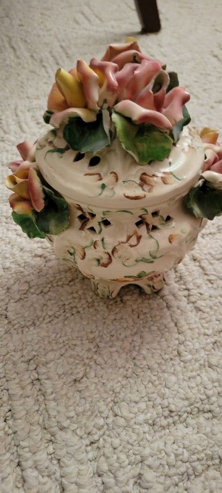 Vintage Candy Jar From Italy