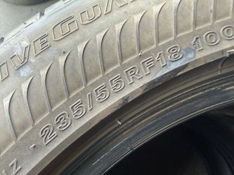235/55/18 Bridgestone (4 Tires) $100.00/ All 4