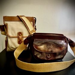 1982 Ghurka Bag No. 4 Rare Model “C” & No. 135 Gillian  