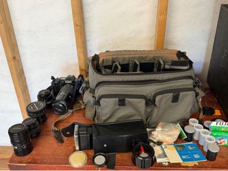 Minolta camera set