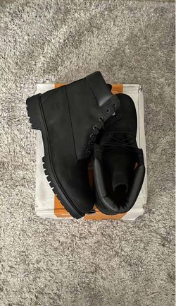 Black Timberlands Lightly Used Sz12