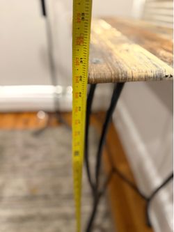 💥 Rustic Farmhouse Console Table – Excellent Condition 💥