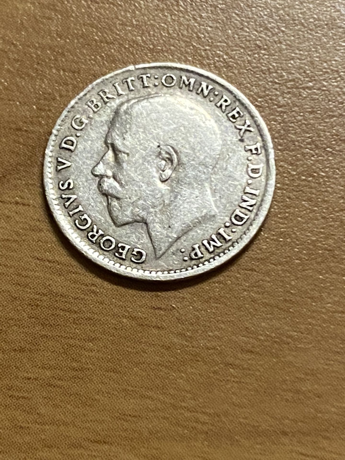 1919 British Empire 3 Pence