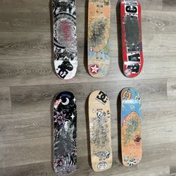 Skateboard Deck Lot