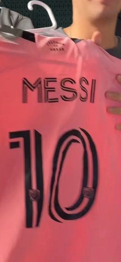 Messi Jersey Authentic label attached