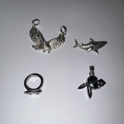 Jewelry ring and pendants