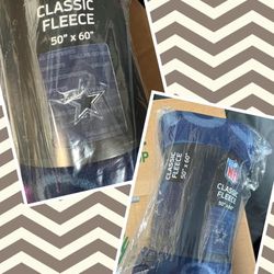 DALLAS COWBOYS CLASSIC FLEECE THROW BLANKET