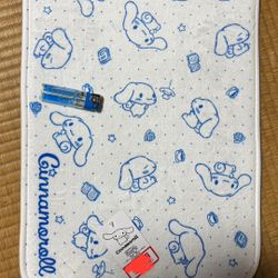 NEW cinnamon roll bathroom matt. (light for scale)