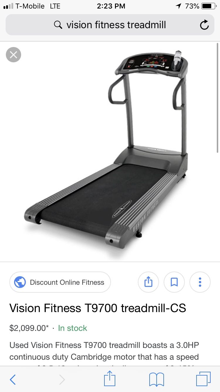 Vision vintage fitness t9700