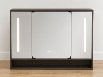 Brand New 42” LED Mirrored Medicine Cabinet w/ Storage