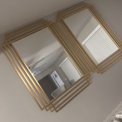 Brand New Gold Mirrors