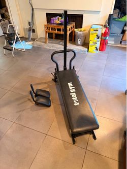 Total gym workout machine