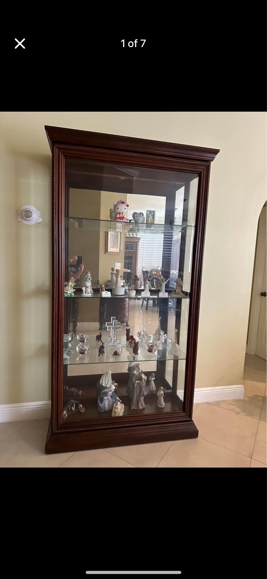 Lighted Curio Cabinet