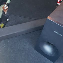 Samsung Bar Speaker & Subwoofer