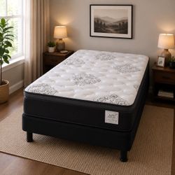 Brand New 14” Pillow Top Full Size Mattress – Top Quality & Fast Same-Day Delivery 🚛 All Sizes Available!