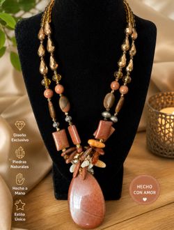 Golden Earth Elegance Necklace