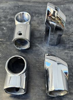 Rail Fittings 7/8" 60 Degree Tee Zinc Used