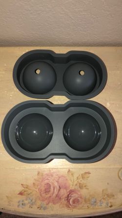 Silicone Round Large Ice Cube Tray New