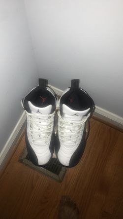 Jordan 12 White Black
