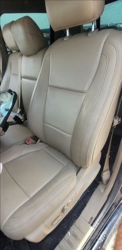 Leather Tan Seats Driver Passenger Rear Seats Ford F150 Crew Cab