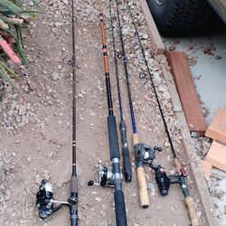 Lot Of Various Fishing Rods 