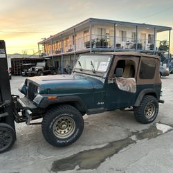Jeep Wrangler YJ 2.5l 4Cyl Manual Compete Part Out Only 1995