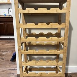 Wooden Wine Rack
