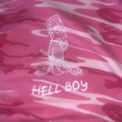 Superrradical x Lil Peep Pink Camo Hoodie