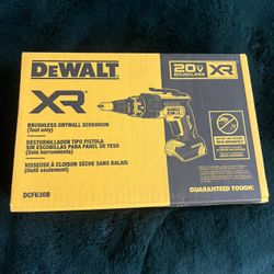 DEWALT XR 20V MAX Lithium-Ion Cordless Brushless Screw Gun (Tool Only